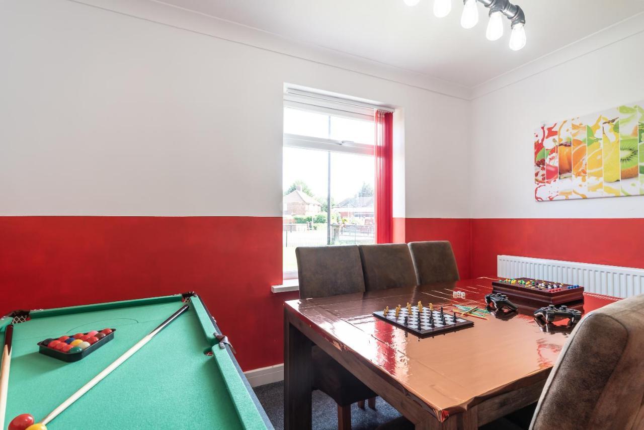 Aseda 4 Bedroom Private Parking, Game Zone -Pool Table, Garden Home Kingston upon Hull Zewnętrze zdjęcie